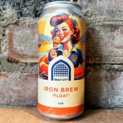 Vault City Iron Brew Float 5.5% (440ml) - Caps and Taps