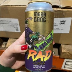 MASH GANG NOLO BREWING Rad Gold 0.5% - Beer Paradise