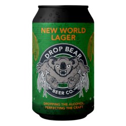 New World Lager 330ml Can - The Alcohol Free Drinks Company