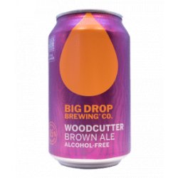 Big Drop Brewing  Woodcutter  Brown Ale - Alcoholvrij Bierhuis