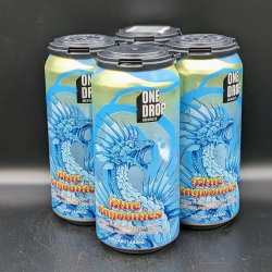 One Drop Blue Lagoonies Fruited Pastry Sour Can 4pk - Saccharomyces Beer Cafe