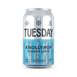 Tuesday Brewing Knollypop Modern Lager Tuesday Brewing Knollypop Modern Lager