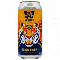 Monarch Brewery  Blind Tiger - Rebel Beer Cans