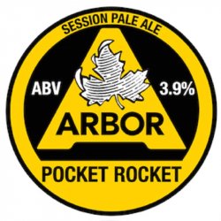 ARBOR ALES Pocket Rocket (E-KEG - SANKEY) 3.9% - Beer Paradise