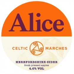 CELTIC MARCHES CIDER Alice (E-KEG SANKEY) 4.6% - Beer Paradise