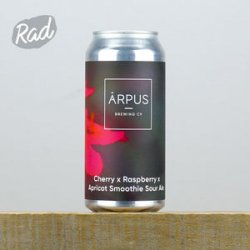 Arpus Cherry Raspberry & Apricot Smoothie Sour Ale - Radbeer