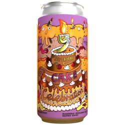 Amundsen 9th Birthday Cake Celebration x Northern Monk Collab Marzipan Cinnamon Roll with Orange Glaze Imperial Pastry Stout 440ml (13%) - Indiebeer