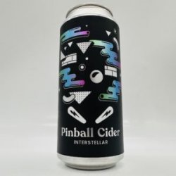 Pinball Interstellar CIider Can - Bottleworks