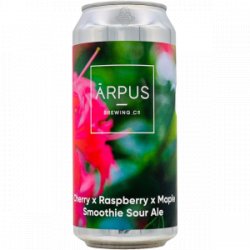 Ārpus Brewing Co. – Cherry X Raspberry X Maple Smoothie Sour Ale - Rebel Beer Cans