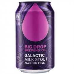 BIG DROP BREWING CO Galactic Milk Stout 0.5% - Beer Paradise