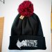 Bonnet Noir  Ponpon Noir et rouge – Brasserie Nautile 