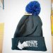 Bonnet Noir  Ponpon Noir et bleu – Brasserie Nautile 