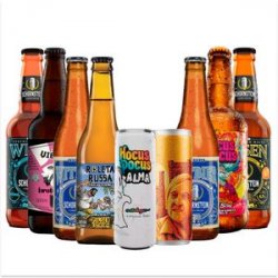 Kit leve 9 pague 6 cervejas artesanais leves - CervejaBox