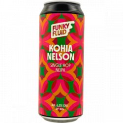 Funky Fluid – Kohia Nelson - Rebel Beer Cans