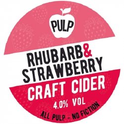 CELTIC MARCHES CIDER Pulp Rhubarb and Strawberry (BAG IN BOX) 3.4% - Beer Paradise