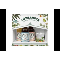 Lowlander Cadeau 3-pack+Glas 6x3x33CL - Van Bieren