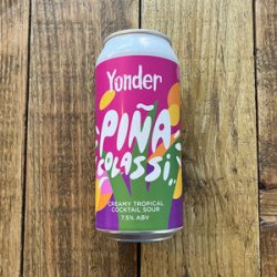 Yonder Brewing & Blending  Piña Colassi  Pastry Sour - Beer No Evil