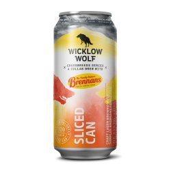 Wicklow Wolf Brennans Sliced Can 44cl can - Mitchell & Son