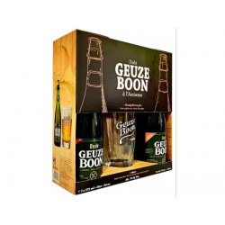 BOON - Oude Geuze +A Lancienne  DÁRKOVÉ BALENÍ  2x 375ml + sklenka - Beer Butik