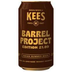 Brouwerij Kees Barrel Project 21.09