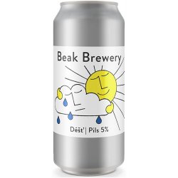 Beak Dest Pils Lager 440ml (5%) - Indiebeer