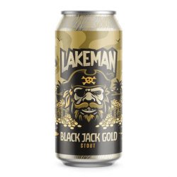 Lakeman Black Jack Gold Stout 440ml - The Beer Cellar