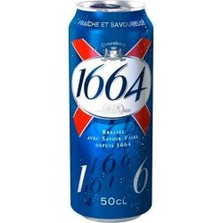 1664 50cl (pack de 12 canettes) - Selfdrinks