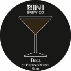 Bini Brew Co Beca (Keg) - Pivovar