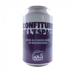 Confiture de lEspace  90 BPM Brewing Co  4.6°  Gose - La Plante Du Loup