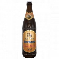 Brauerei Aldersbach  Aldersbacher Kloster Weisse Hell - De Biersalon