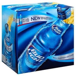 Bud Light Beer 12 pack 16 oz. Aluminum Bottle - Kelly’s Liquor