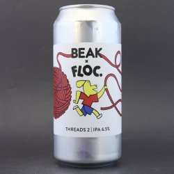 Beak Brewery  Floc - Threads 2 - 6.5% (440ml) - Ghost Whale