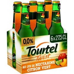 Tourtel Twist Nectarine 27.5cl 0.0% (pack de 6) - Selfdrinks