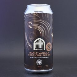 Vault City  Adroit Theory - Maple Vanilla Choc Chip Scoop - 13% (440ml) - Ghost Whale