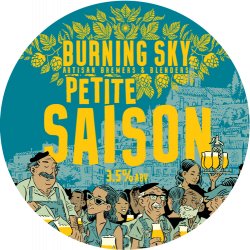 Burning Sky Petite Saison 440ml (3.5%) - Indiebeer