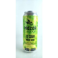 Mazák White Wine Sour Fruit Sour Ale 13° - Pivní ochutnávka