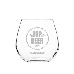 Vaso Taster Top Beer blanco - Top Beer