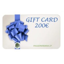 Gift Card 200€ - Passione Birra