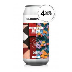 Cloudwater Proper DIPA Side By Side Mini Pack  4-Pack - Cloudwater