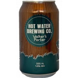 Hot Water Brewing Co. Walkers Porter 355ml 4.8% - Whisky And More