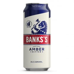 Banks Amber Bitter Cans 24 x 500ml Case - Liquor Library