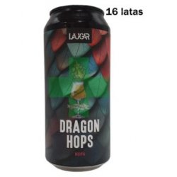 Laugar NEIPA DRAGON HOPS 16X44 ML - MilCervezas