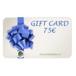 Gift Card 75€ - Passione Birra