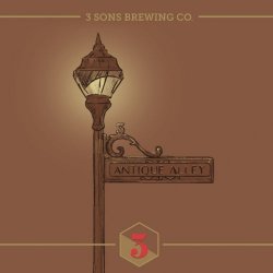 Cloudwater 3 Sons Brewing  - Antique Alley - Amber Ale - Cloudwater