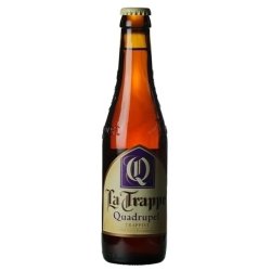 Bierbrouwerij De Koningshoeven LA TRAPPE QUADRUPEL (0,33 l but.) - Gero Alaus Parduotuvė