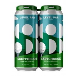 SKETCHBOOK LEVEL PAR LAGER 16oz 4PK CANS - Schaefer’s