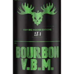 Fierce Beer Bourbon V.B.M (Very Big Moose Editions 28.1) 440ml can Best Before 26.11.23 - Kay Gee’s Off Licence