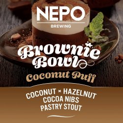 Nepomucen Brownie Bowl - Coconut Puff 500ml - Funky Fluid