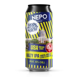 Nepomucen Hops Around the World: USA Oregon State 500ml - Funky Fluid