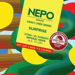 Nepomucen Crazy Lines Series: Surprise 500ml - Funky Fluid